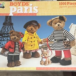 Enesco Boyds Paris Teddy Bear Jigsaw Puzzle - 1000 Pieces